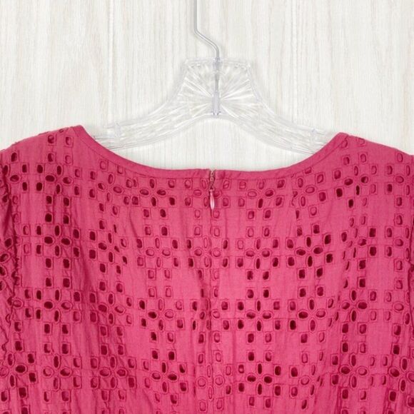 Madewell | Eyelet Happening Cutout Dress Size 6 - Picture 6 of 10